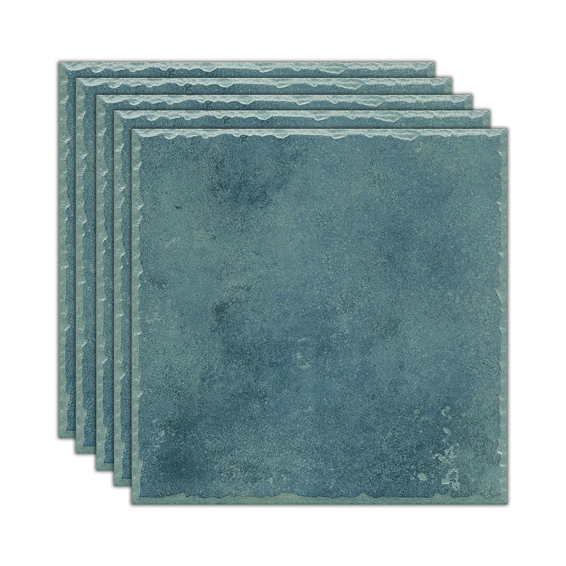 Tradition Square Floor and Wall Tile Plain Frosted Porcelain Tile