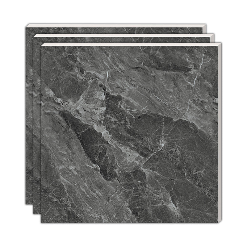 Contemporary Square Tile Marble Pattern Polished Porcelain Wall & Floor Tile