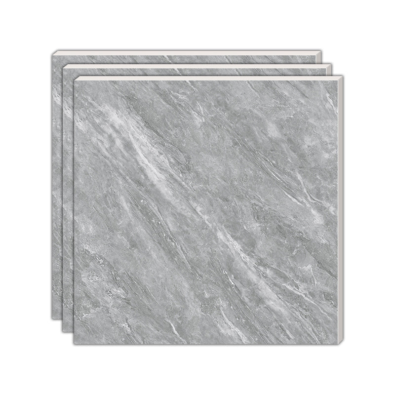 Contemporary Square Tile Marble Pattern Polished Porcelain Wall & Floor Tile