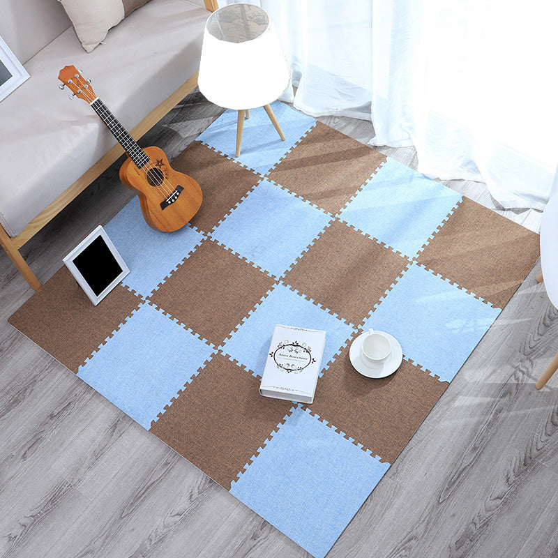 Modern Indoor Carpet Tiles Stain Resistant Interlocking Carpet Floor Tile