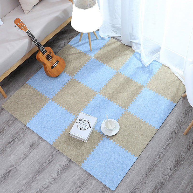 Modern Indoor Carpet Tiles Stain Resistant Interlocking Carpet Floor Tile