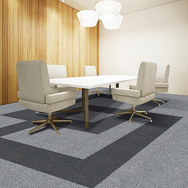 Modern Carpet Tile Loose Lay Non-Skid Fade Resistant Carpet Floor Tile