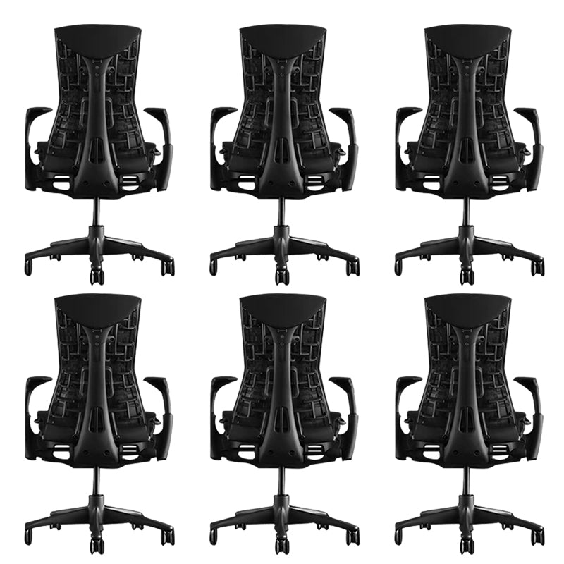 Modern Removable Arms Chair Adjustable Seat Height Slide Chair