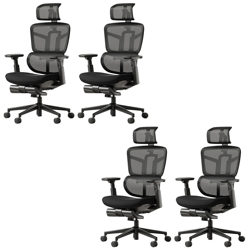 Removable Arms Office Chair Tilt Mechanism Ergonomic Desk Chair with Wheels