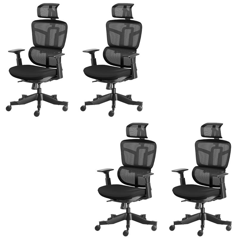 Removable Arms Office Chair Tilt Mechanism Ergonomic Desk Chair with Wheels