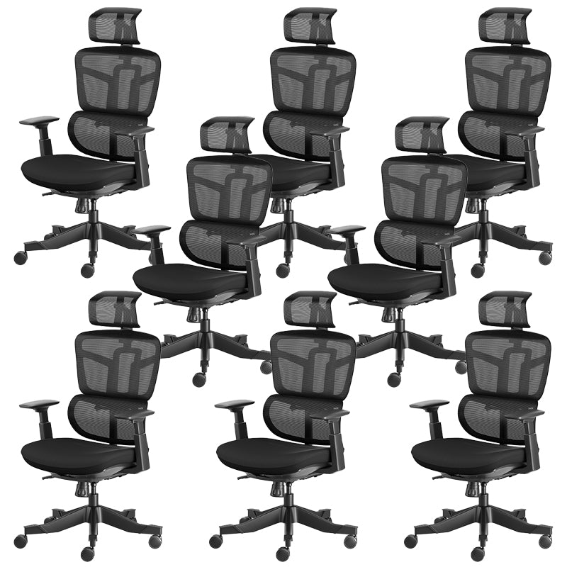 Removable Arms Office Chair Tilt Mechanism Ergonomic Desk Chair with Wheels