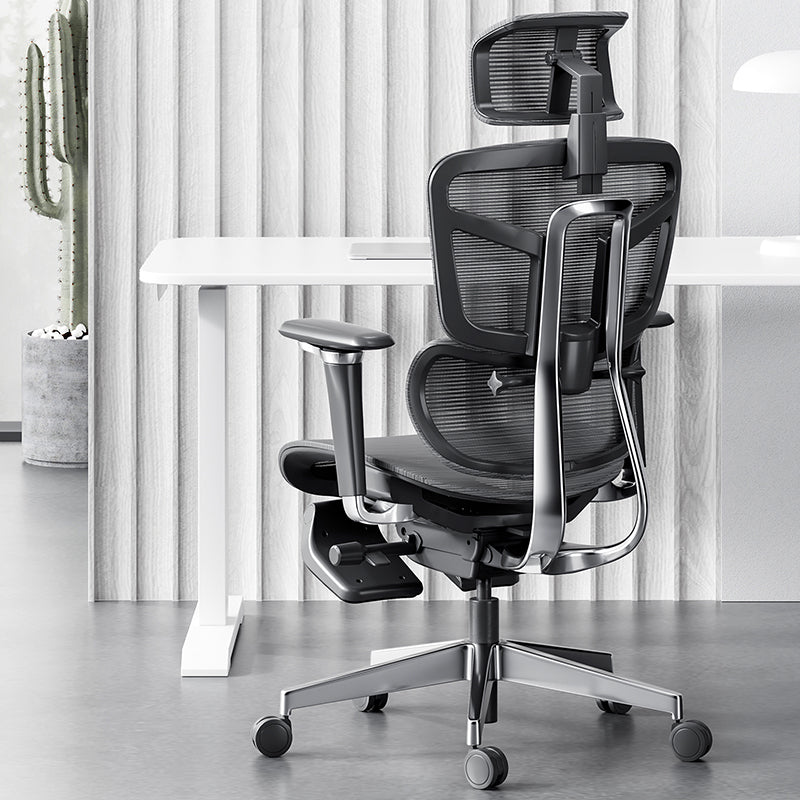 Removable Arms Office Chair No Distressing Ergonomic Desk Chair with Wheels