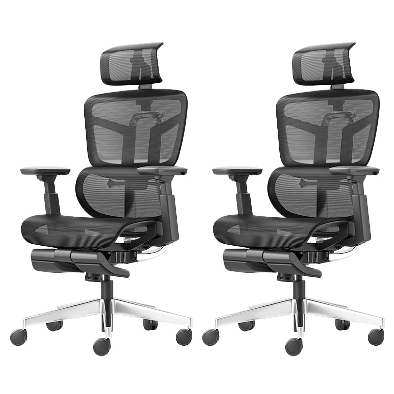 Removable Arms Office Chair No Distressing Ergonomic Desk Chair with Wheels