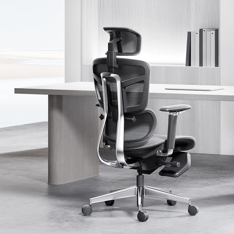 Removable Arms Office Chair No Distressing Ergonomic Desk Chair with Wheels