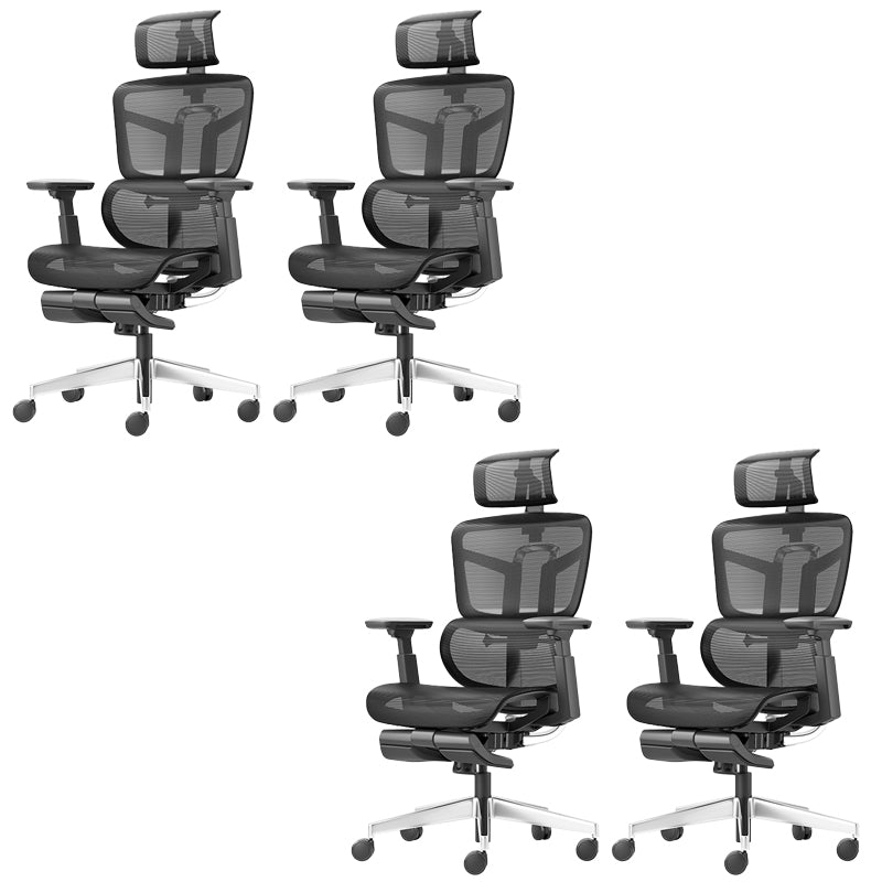 Removable Arms Office Chair No Distressing Ergonomic Desk Chair with Wheels