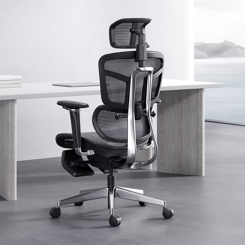 Removable Arms Office Chair No Distressing Ergonomic Desk Chair with Wheels