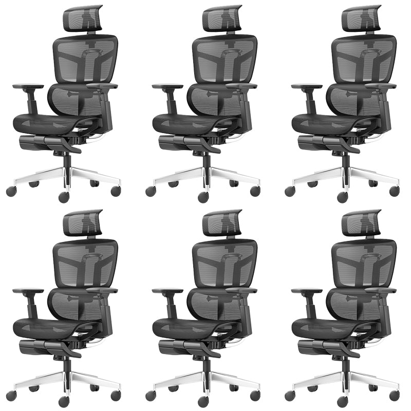 Removable Arms Office Chair No Distressing Ergonomic Desk Chair with Wheels