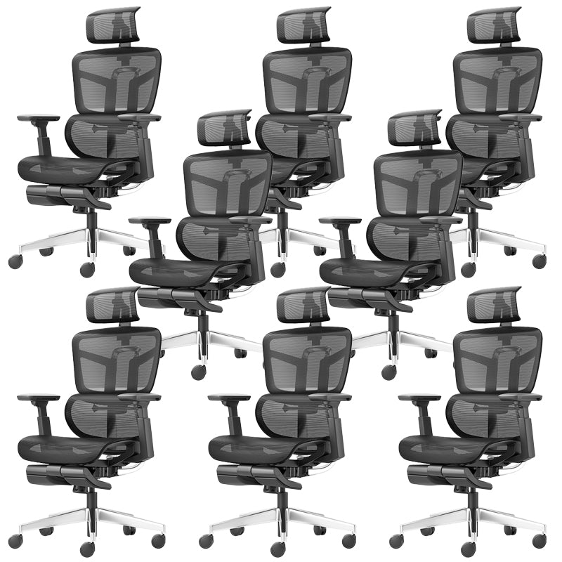 Removable Arms Office Chair No Distressing Ergonomic Desk Chair with Wheels