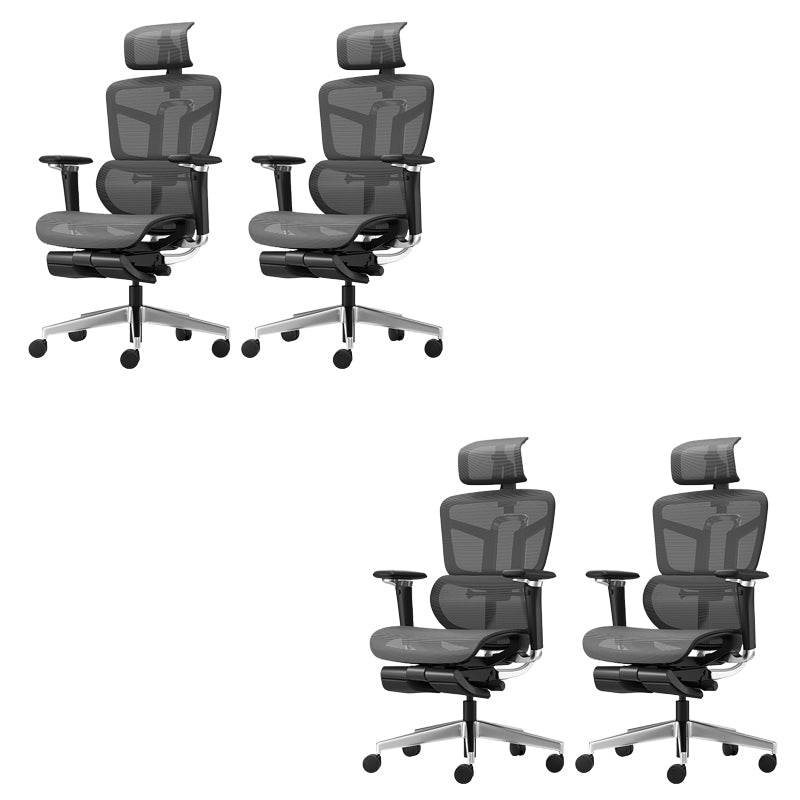 Removable Arms Office Chair No Distressing Ergonomic Desk Chair with Wheels