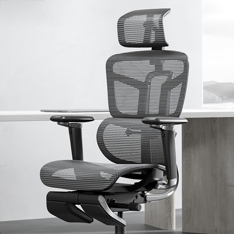 Removable Arms Office Chair No Distressing Ergonomic Desk Chair with Wheels