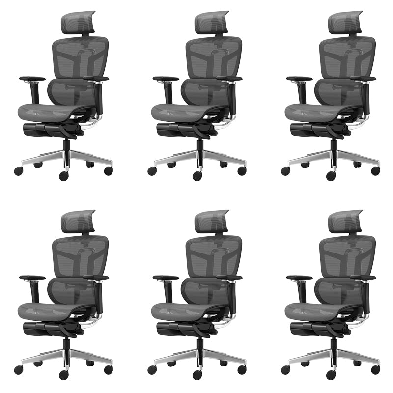 Removable Arms Office Chair No Distressing Ergonomic Desk Chair with Wheels