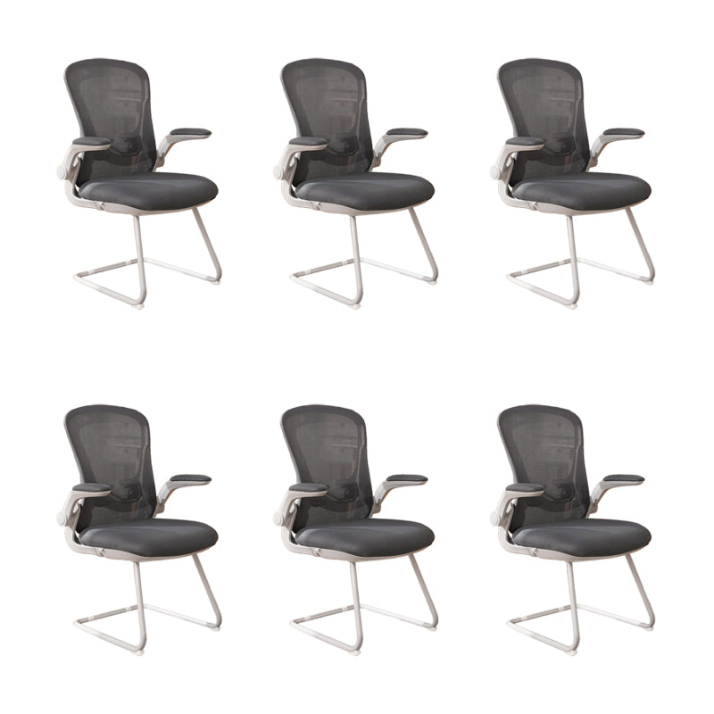 Modern Removable Arms Office Chair No Distressing Ergonomic Chair