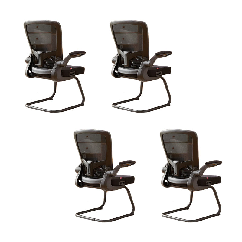 Removable Arms Office Chair Modern No Distressing Ergonomic Chair