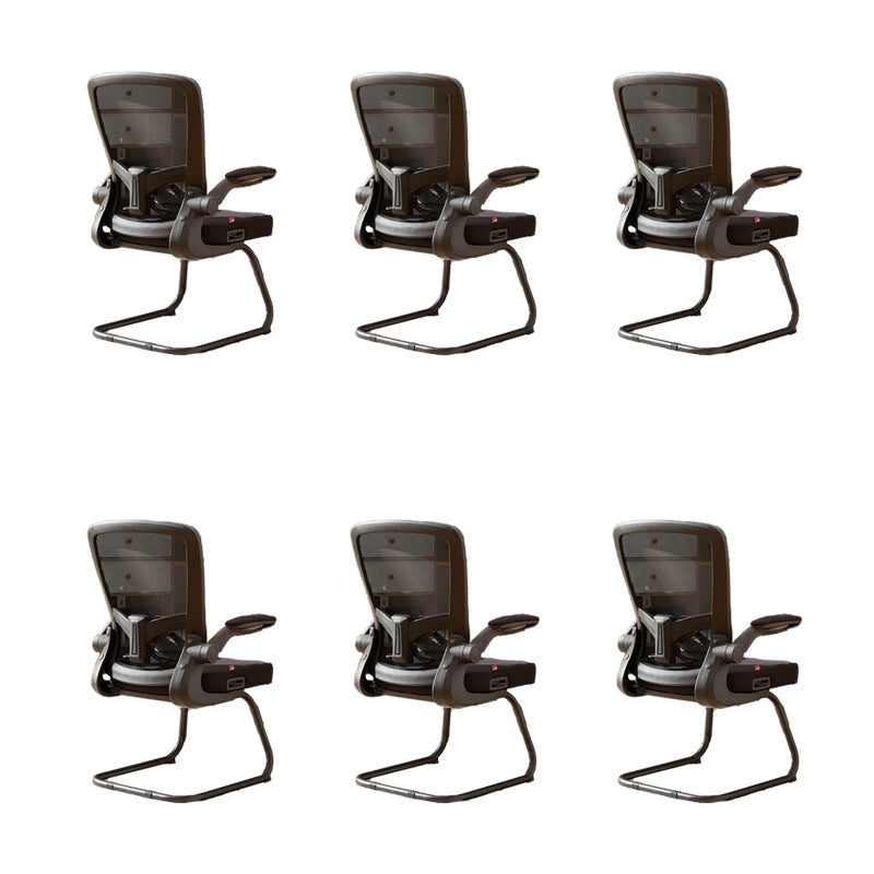 Removable Arms Office Chair Modern No Distressing Ergonomic Chair