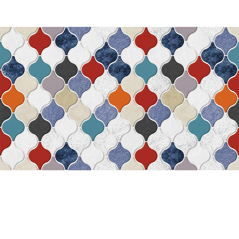 Arabesque Peel and Stick Tiles Mosaic Tile Peel and Stick Backsplash