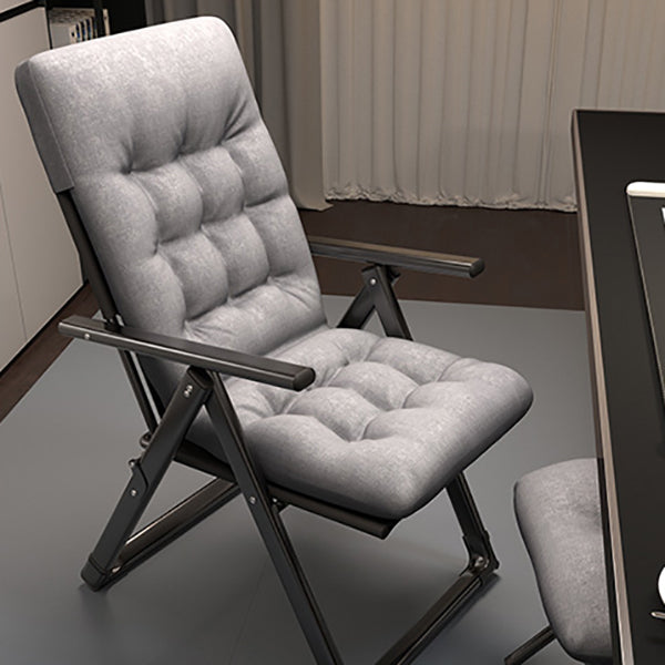 Contemporary Recliner Chair with Extended Footrest and Removable Cushions