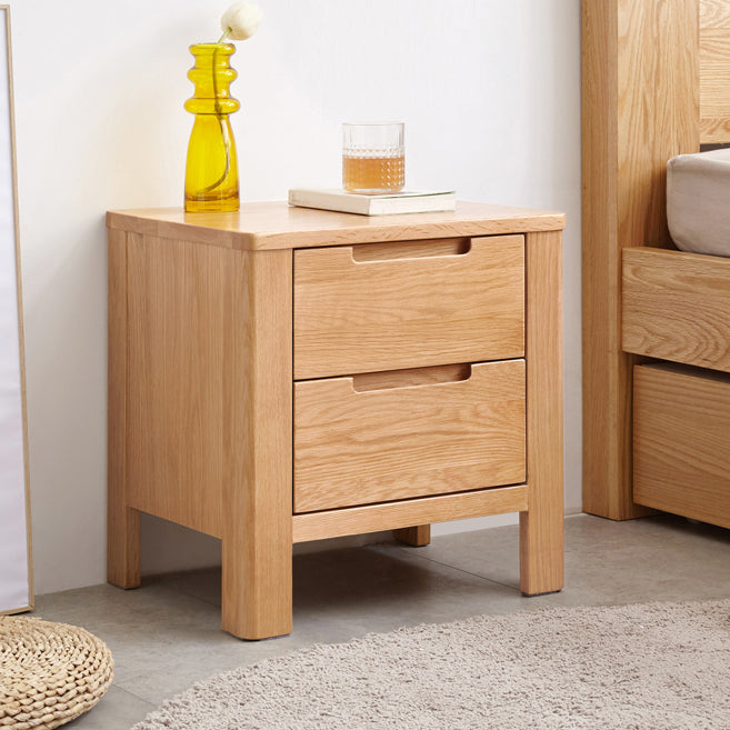 Oak Bedside Table for Nursery Modern & Contemporary Kids Nightstand