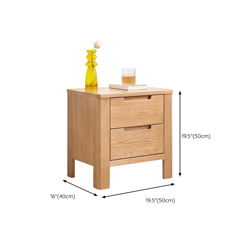 Oak Bedside Table for Nursery Modern & Contemporary Kids Nightstand