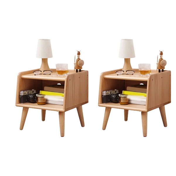 Solid Wood Bedside Table for Nursery Modern & Contemporary Kids Nightstand