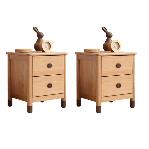 Modern & Contemporary End Table for Nursery Solid Wood Nursery Nightstand