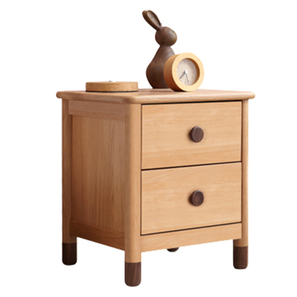 Modern & Contemporary End Table for Nursery Solid Wood Nursery Nightstand