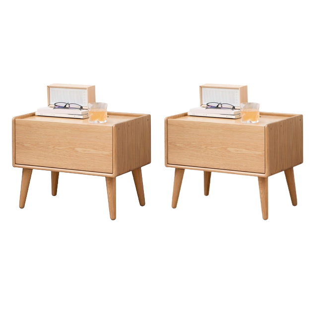 Oak Bedside Table for Nursery Modern & Contemporary Nightstands