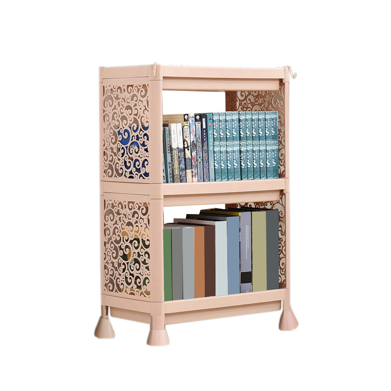 Contemporary Plastic Book Shelf Freestanding Standard Kids Bookshelf