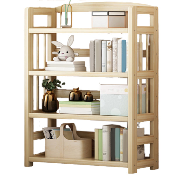 Modern Solid Wood Standard Bookcase Freestanding Kids Standard Bookcase