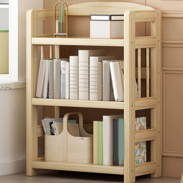 Modern Solid Wood Standard Bookcase Freestanding Kids Standard Bookcase