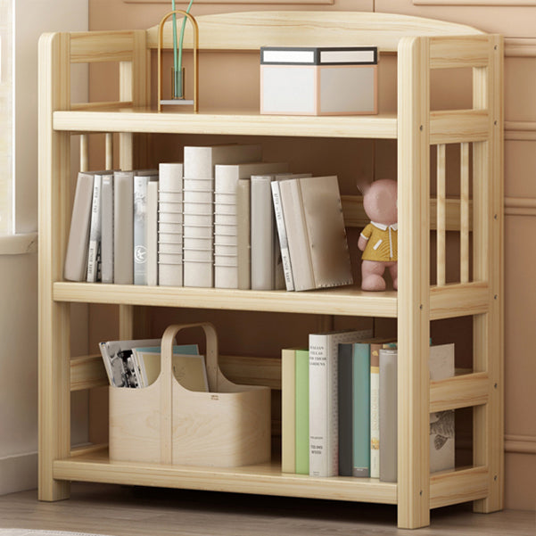 Modern Solid Wood Standard Bookcase Freestanding Kids Standard Bookcase