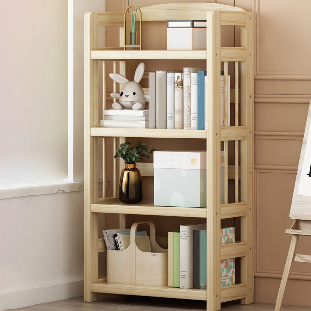 Modern Solid Wood Standard Bookcase Freestanding Kids Standard Bookcase