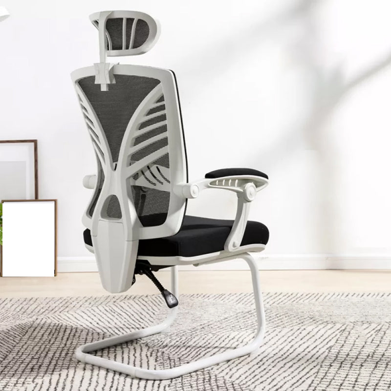 Modern Padded Arms Office Chair No Distressing Ergonomic Desk Chair