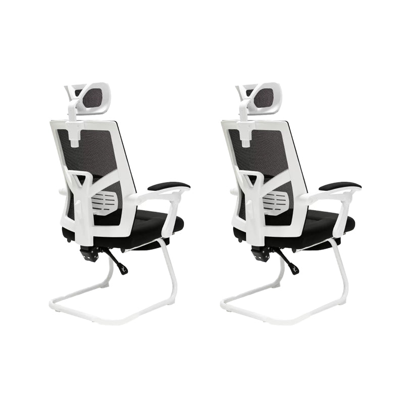 Modern Padded Arms Office Chair No Distressing Ergonomic Desk Chair