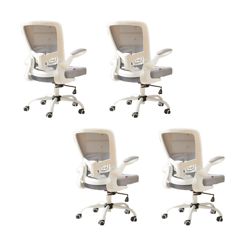 Modern Removable Arms Chair Tilt Mechanism No Distressing Ergonomic Desk Chair with Wheels