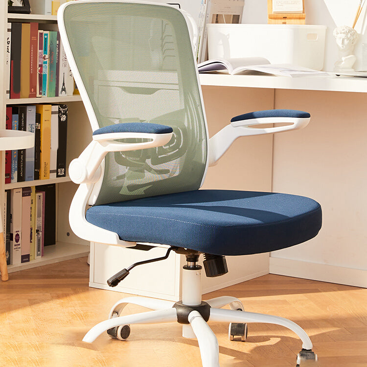 Modern Removable Arms Chair Tilt Mechanism No Distressing Ergonomic Desk Chair with Wheels