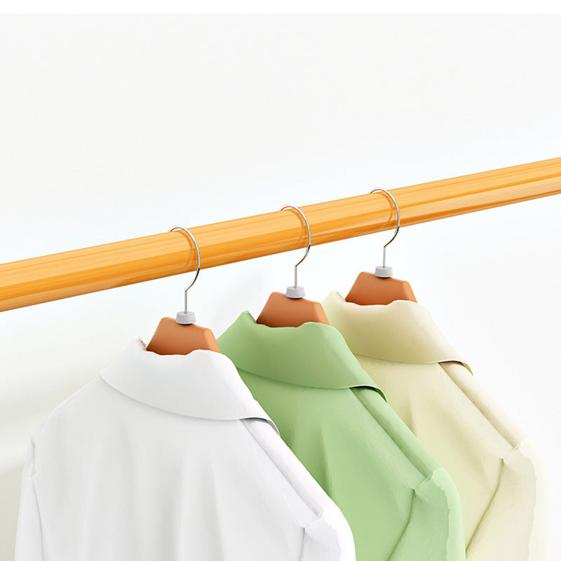 Modern Free Standing Coat Rack Wooden Clothes Hanger for Living Room