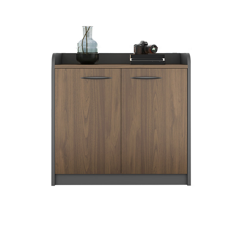 Nordic Lateral Filing Cabinet Wooden Frame Storage Filing Cabinet