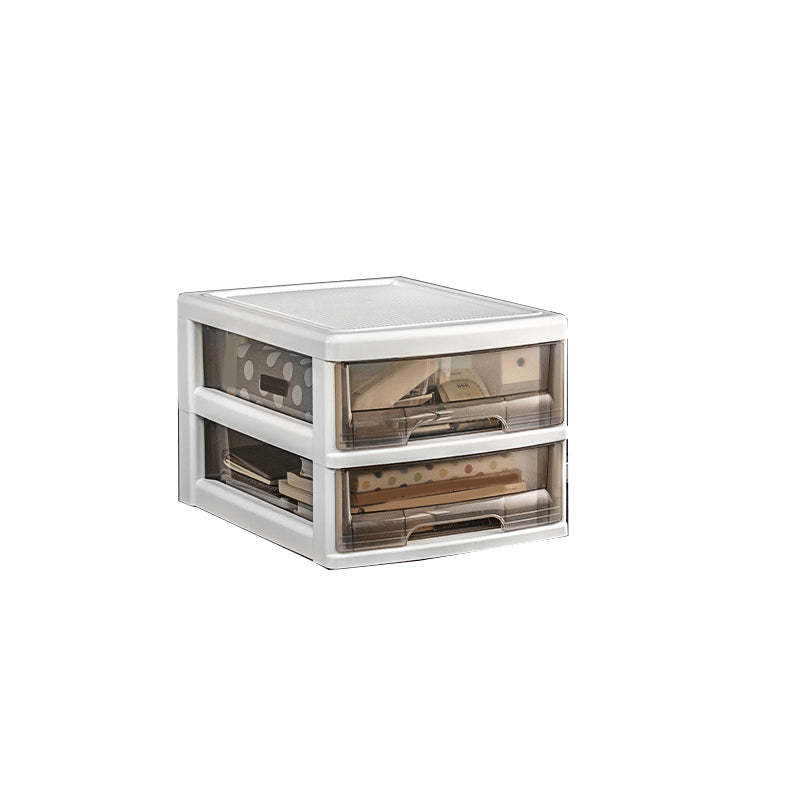 Transparent Filing Cabinet Vertical Modern Plastic Drawers File Cabinet