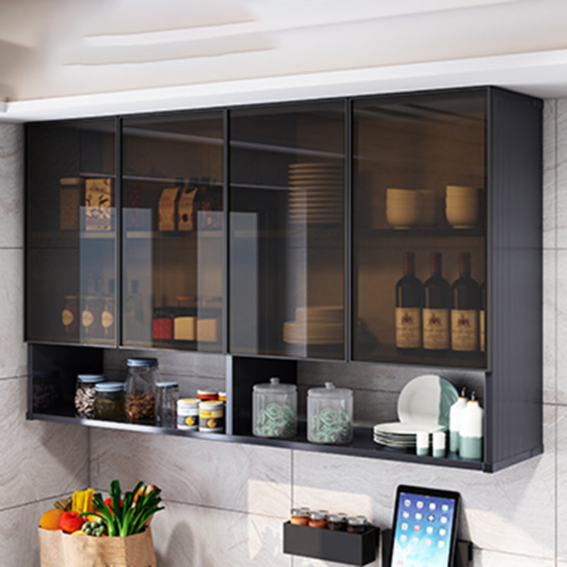 Modern Display Stand Metal Wall Mounted Storage Cabinet for Kitchen