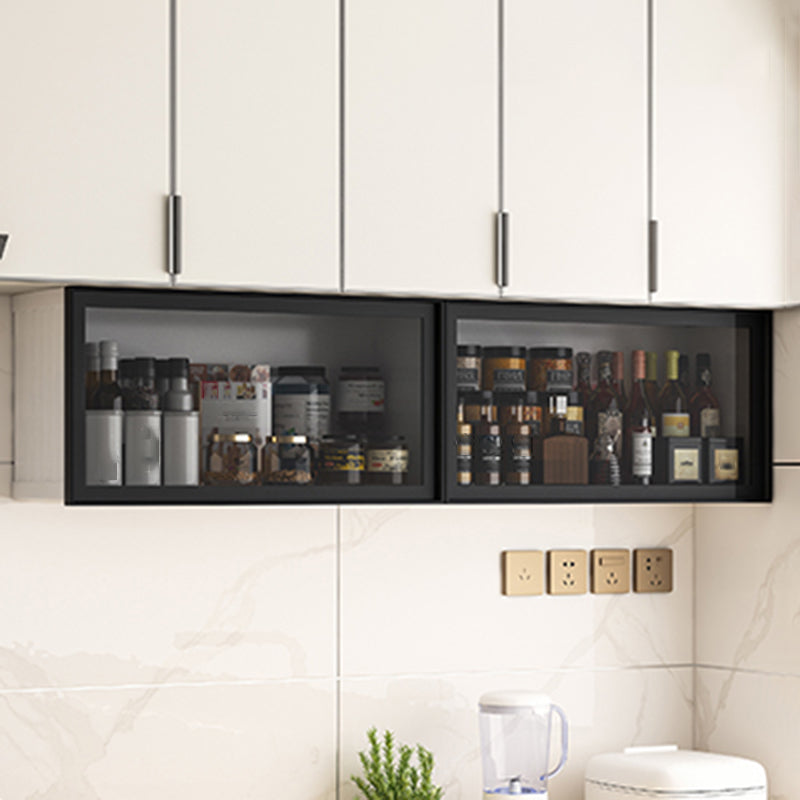 Modern Wall Mounted Display Stand Metal Storage Cabinet for Kitchen