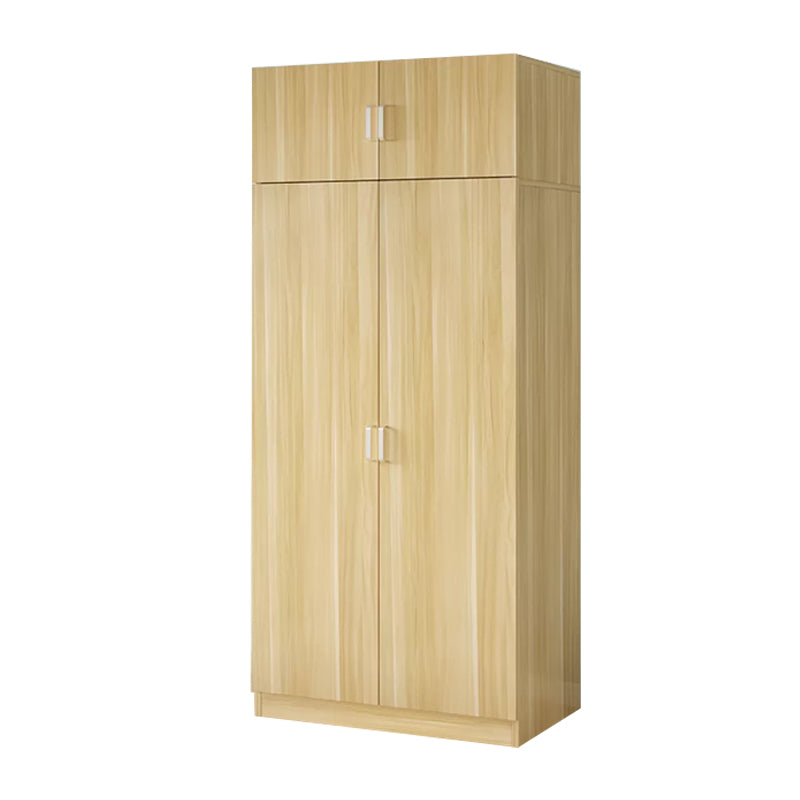 Matte Modern Coat Locker Wood High Gloss Kids Closet with Garment Rod