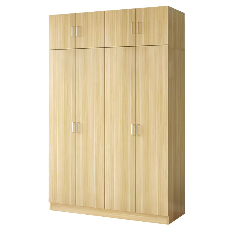 Matte Modern Coat Locker Wood High Gloss Kids Closet with Garment Rod