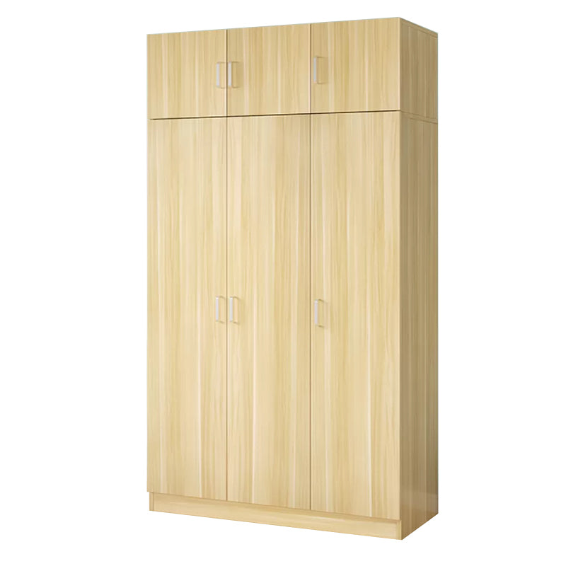 Matte Modern Coat Locker Wood High Gloss Kids Closet with Garment Rod