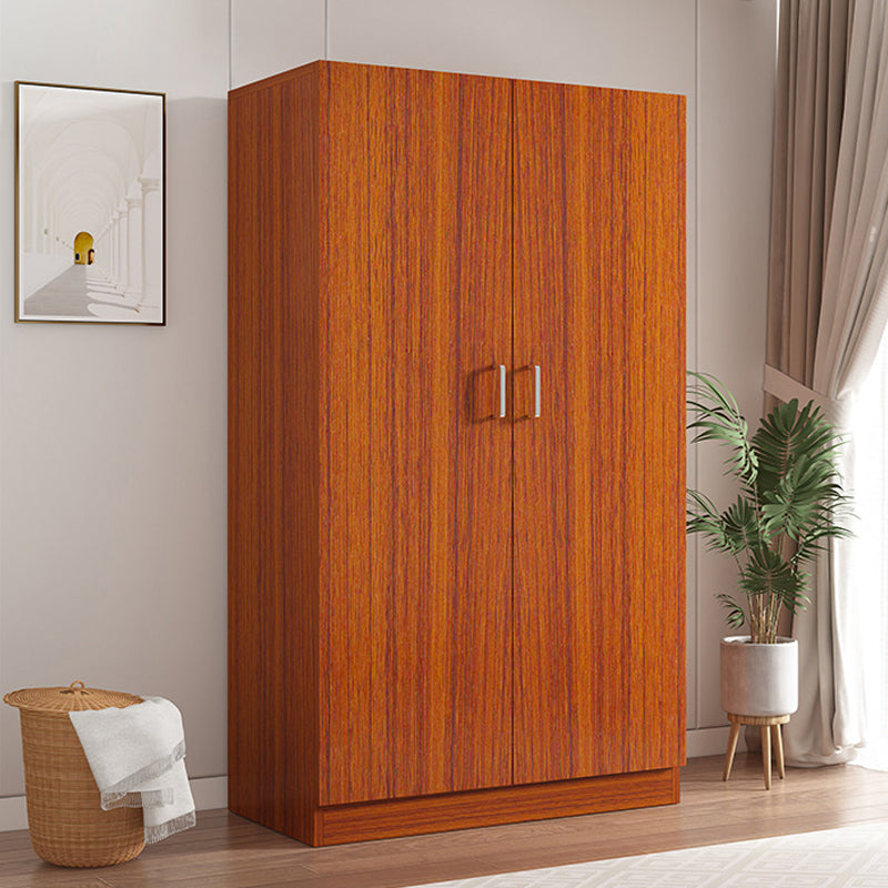 Matte Modern Kids Closet Wooden Glossy Coat Locker with Garment Rod