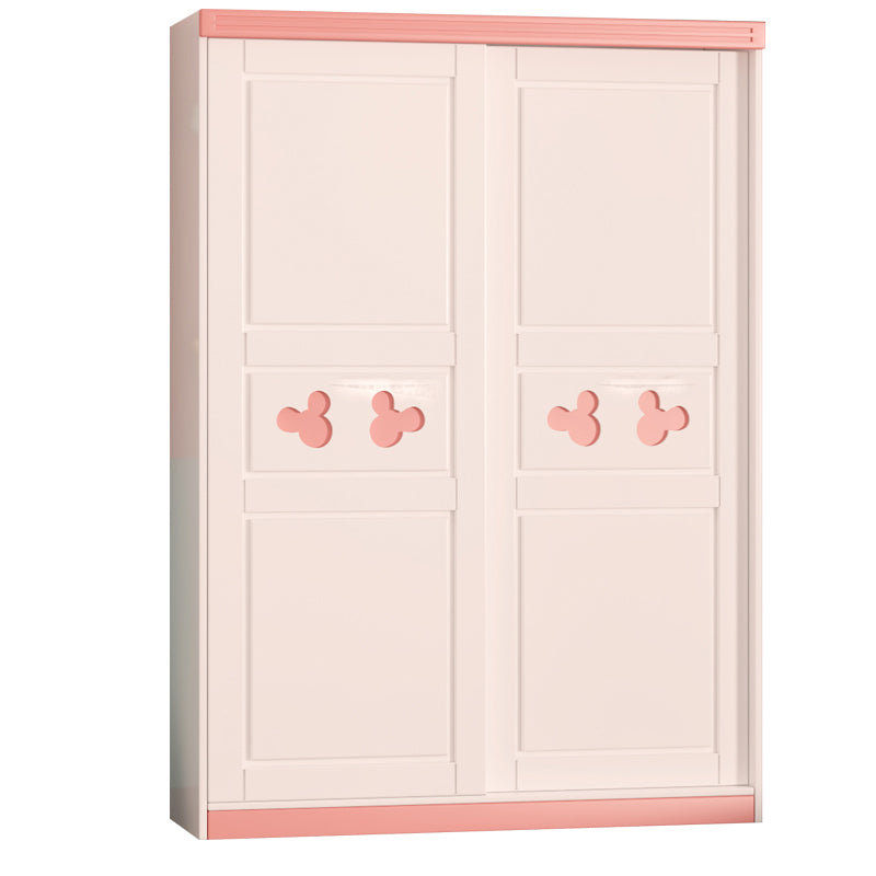 Matte Finish Modern Kid's Wardrobe High Gloss Wooden Kids Closet